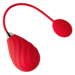 Huevo Con App Vibrador Magic Rojo