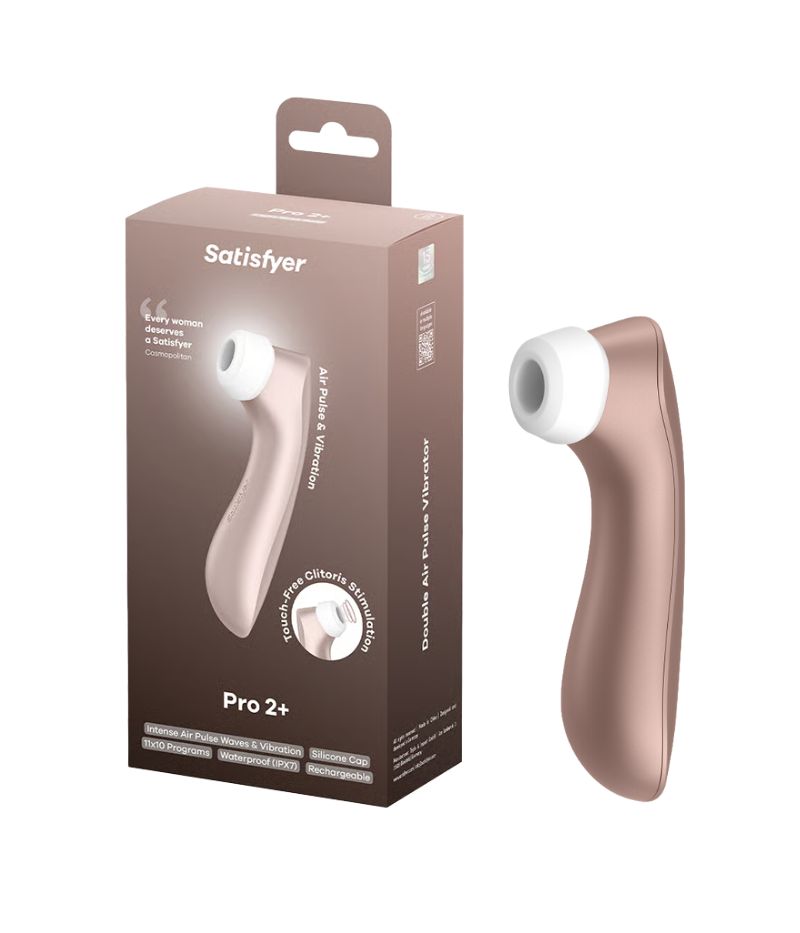 52 Satisfyer Pro 2+ Succionador De Clitoris Con Vibracion - Imagen 1