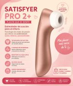 Satisfyer Pro 2+ Succionador De Clitoris Con Vibracion - Imagen 3